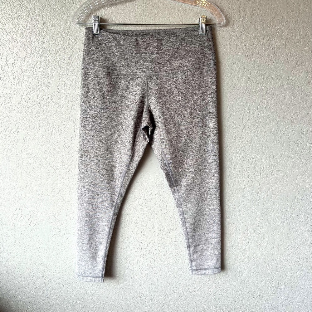 Zella spacedye grey and white ombre leggings